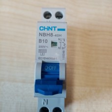 MCB CHNT NBH8 40H B10 230v IEC/EN60898 CARAVAN MOTORHOME SC122T2